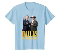 Dallas TV Series Big Two T-Shirt, Enfant, Bleu Céleste, 2 Ans