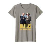 Dallas TV Series Big Two T-Shirt, Femme, Ardoise, L