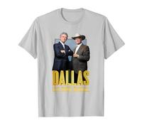 Dallas TV Series Big Two T-Shirt, Homme, Argent, L