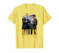 Dallas TV Series Big Two T-Shirt, Homme, Citron, M