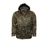 Dallaswear Mossy Oak Shadow Grass Veste camouflage pour homme | Manteau camouflage pour homme | Veste de pêche | Veste de chasse | Airsoft et autres sports | Veste de tir en canard, Shadow Grass, L