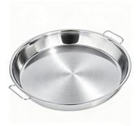 Dallden Poêle à rôtir en acier inoxydable de 34,3 cm - Pièces de rechange pour Big Green Egg Large, Weber Kettle et Kamado Joe Classic