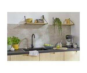 Dalle adhésive murales Wall Tiles premium D-C-Fix® effet travertin beige sable L.30,5 x l.38,10cm