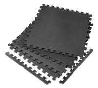 Dalle amortissante VirtuFit Noir 120x120x1,2 cm