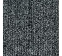 Dalle de moquette Schatex Smartline Plus gris foncé | Carré de moquette grise pour bureau | Dalle moquette plombante grand passage (1 m²)