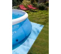 Dalle de protection gre 50 x 50 cm bleu