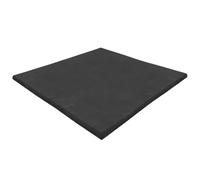 Dalle de sport noire EPDM 100 x 100 cm 15 mm