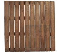 Dalle de terrasse en pin modèle 'Bolénia' (100 x 100 - 18 x 96 - 36)