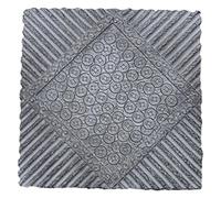 Dalle décorative de jardin, pavé lumineux et résistant aux intempéries, facile à déplacer, for allées, pelouses, terrasses et chemins.(A)