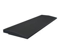 Dalle en caoutchouc profilée de montée et couche SBR imperméable Flow Fitness Noir 50x15x2 cm