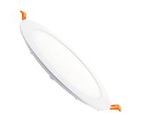 LEDKIA LIGHTING Dalle LED 15W Ronde Extra-Plate Coupe Ø 170 mm 5000K Blanc froid