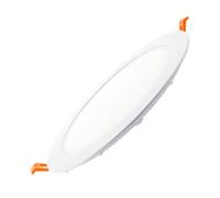 LEDKIA LIGHTING Dalle LED 15W Ronde Extra-Plate Coupe Ø 170 mm 6000K Blanc froid