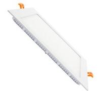 LEDKIA LIGHTING Dalle LED 18W Carrée Extra-Plate Coupe 205x205 mm 3000K Blanc chaud