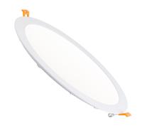 Dalle Led 24w Ronde Extra-Plate Lifud Coupe Ø 280 Mm Blanc Froid 6000k