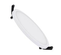TechBrey Dalle LED 30W Ronde High Lumen Coupe Ø 205mm 4000K Blanc neutre Blanc