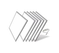Dalle LED 60x60 Slim 36W ALU - Pack de 6 / Blanc Froid 6000K - 8000K