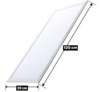 Dalle LED - EUROPALAMP - 1200x300mm - 40W - Blanc Neutre 4500k - Haute Luminosité