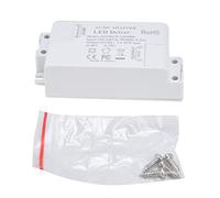 Dalle LED transformateur driver, AC100-240V DC12V 1A 12W compacte et sécurisée - alimentation stable pour G4 MR11 MR16, installation encastrée