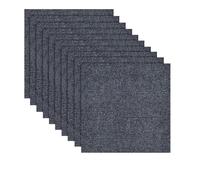 Dalle Moquette Adhesive Sol 30x30CM Antidérapantes Dalle Moquette Autocollante pour Maison Bureau Commerce Résistant Tapis Moquette Chambre 10 Dalles