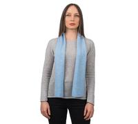 DALLE PIANE CASHMERE Écharpe Femme 100% Cachemire - Ciel