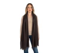 DALLE PIANE CASHMERE Pashmina Femme 100% Cachemire - Marron