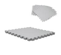 Dalle pour piscine grise 50x50cm 3mm ?paisseur 9 pi?ces Werkapro