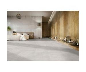 Dalle PVC à clipser Senso Premium Rigide acoutisque béton gris 39,9 x 73 cm, Gerflor