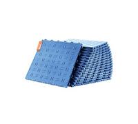 VEVOR Dalles de garage emboîtables, lot de 50, revêtement de sol garage en PP, 305 x 305 x 13,4 mm, texture double face antidérapante, pour protection garages, sous-sols, ateliers de réparation, bleu