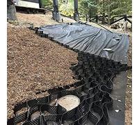 Dalles de Gravier emboîtables de qualité supérieure (Hauteur 5,1 cm) - Dalles perméables pour allées et chemins extérieurs, idéales pour Les Jardins, terrasses et sentiers. Contrôle de la bo