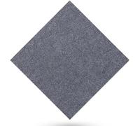Dalles de moquette 12x12 pouces, lavables, multi-usages, carrés, tapis sol for animaux domestiques(Dark Gray)