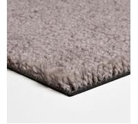 Dalles de moquette 50x50 cm autoplombantes - ultra douces e luxe 5, 8,5 mm d’épaisseur, faciles à poser, Brun - Gris