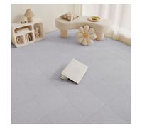 Dalles de moquette autocollantes 1-30PCS Self Adhesive Carpet Tile Easy Peel Stick Soundproof Office Floor 30PCS Sticker Square Mat(Light gray,30x30cm 6pcs)