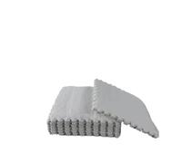 Dalles de moquette autocollantes 10pcs DIY Self-adhesive Tile Carpet, Easy To Install, sturdy, Non-slip And Water Absorbent, Home Decoration(WHITE)