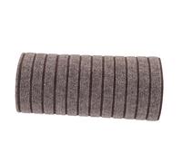 Dalles de Moquette Autocollantes Antidérapantes 40x300cm Noir Marron | Fibre de Polypropylène, Sonore, Pose Intérieure Extérieure, Adaptées aux Escaliers, Couloirs, Salles de Bain et Sols Carrelés