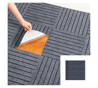 Dalles de moquette autocollantes, Dalles De Moquette Auto-adhésives 30x30cm Multicolores 5/10/20/30 Pièces(Grijs,30pcs)