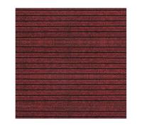 Dalles de moquette autocollantes, Dalles De Moquette Carrées Auto-adhésives 30x30 Multicolores 10/20 Pièces(Black-red,30x30-20pcs)