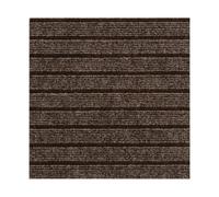 Dalles de moquette autocollantes, Dalles De Moquette Carrées Auto-adhésives 30x30 Multicolores 10/20 Pièces(Black-brown,30x30-20pcs)