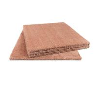 Dalles de moquette plombante (Rose, 1 m²)