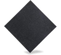 Dalles de moquette tapis sol multi-usages auto-amorçants for la maison et les animaux domestiques carrelage auto-adhésif antidérapant(Carbon Black,50PCS)