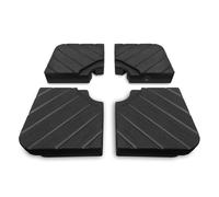 Dalles de parasol remplissables 40x40 cm - set de 4 | pour parasol déporté