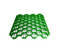 Dalles de Pavage en Plastique, grilles d'allée et Tapis de Gazon, for allées, pentes, Jardins, aménagements paysagers, parkings(4cm-8 Pieces)