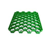 Dalles de Pavage en Plastique, grilles d'allée et Tapis de Gazon, for allées, pentes, Jardins, aménagements paysagers, parkings(5cm-12 Pieces)