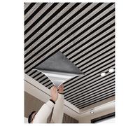 Dalles de plafond, panneaux de corniche, dalles de plafond 3D, panneaux de revêtement auto-adhésifs for salon/chambre/bureau, décoration murale de fond(6-pack)