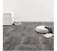 Dalles de plancher autoadhésives - vidaXL - Noir - PVC - 1,86 m²