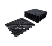 Dalles de protection de sol BGS en plastique 10 Pièces