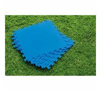 Dalles de protection de sol piscine Bestway (lot de 9 pièces) - Bleu