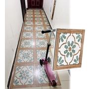 Dalles de sol autocollantes imperméables, styles personnalisables, lames de revêtement de sol en PVC de 1,8 mm d'épaisseur(100 pack/21m²/225sq.ft)