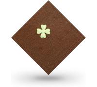 Dalles de sol carrées antidérapantes et souples à faire soi-même, lavables, for intérieur bureau, coller décoller(Coffee,18PCS)