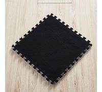 Dalles de Sol carrées en Mousse EVA emboîtables, Tapis Moelleux 30 x 30 x 1 cm, Tapis d'escalade Souple à Joints fendus, Tapis de Puzzle antidérapant à Monter soi-même pour la déco