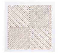 Dalles de sol drainantes emboîtables, Dalles de sol modulaires emboîtables ventilées for garage, 1,8 cm, multicolores, plusieurs tailles(White,120pcs)